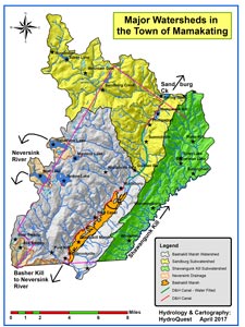 Sample hydrology work in the Hudson Valley