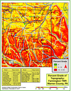 Sample GIS work in the Hudson Valley