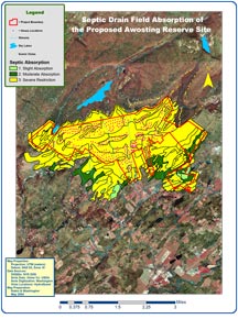 Septic siting and placement